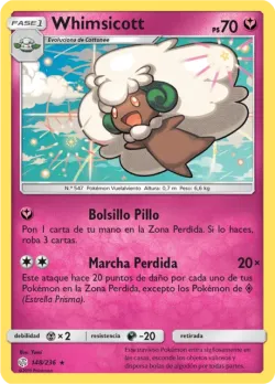 Whimsicott #148/236 · Pokémon