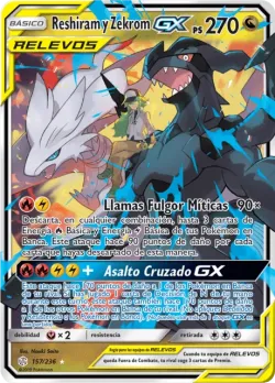 Reshiram & Zekrom-GX #157/236 · Pokémon