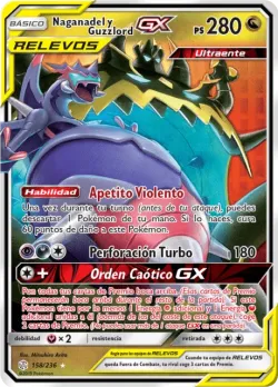 Naganadel & Guzzlord-GX #158/236 · Pokémon