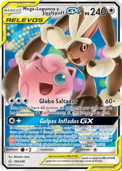 Mega Lopunny & Jigglypuff-GX #165/236 · Pokémon