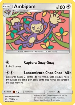 Ambipom #170/236 · Pokémon