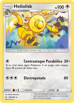 Heliolisk #180/236 · Pokémon