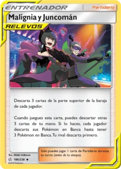 Bellelba & Brycen-Man #186/236 · Pokémon