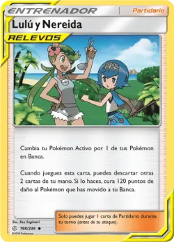 Mallow & Lana #198/236 · Pokémon