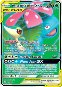 Venusaur & Snivy-GX #210/236 · Pokémon