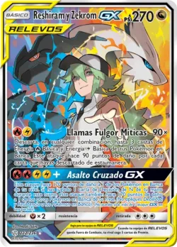 Reshiram & Zekrom-GX #222/236 · Pokémon