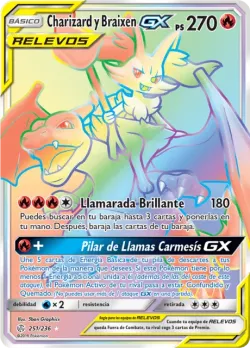 Charizard & Braixen-GX 「CEC 251」「ES」