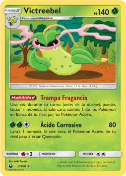 Victreebel #3/168 · Pokémon