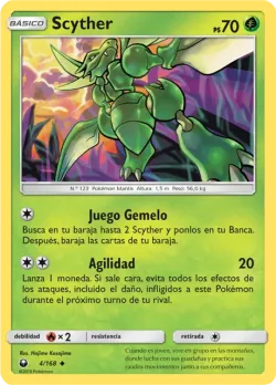 Scyther #4/168 · Pokémon