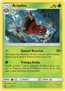 Ariados #6/168 · Pokémon