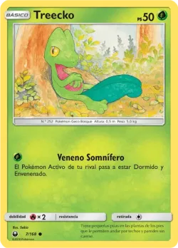 Treecko #7/168 · Pokémon