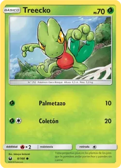 Treecko #8/168 · Pokémon