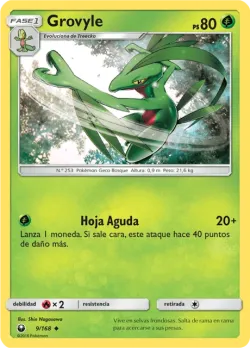 Grovyle #9/168 · Pokémon