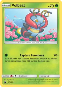 Volbeat #17/168 · Pokémon