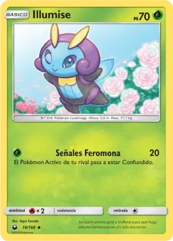 Illumise #18/168 · Pokémon