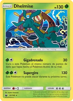 Dhelmise #22/168 · Pokémon