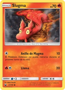 Slugma #23/168 · Pokémon