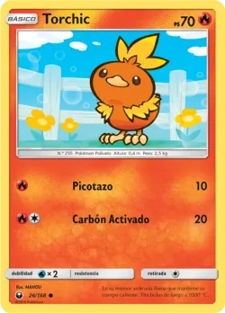 Torchic #26/168 · Pokémon