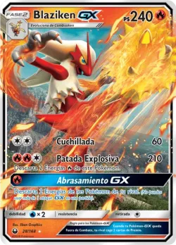 Blaziken-GX #28/168 · Pokémon