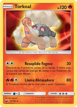 Torkoal #29/168 · Pokémon