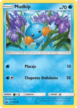 Mudkip #33/168 · Pokémon