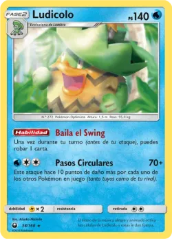 Ludicolo #38/168 · Pokémon