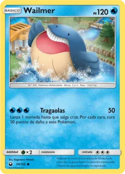 Wailmer #39/168 · Pokémon