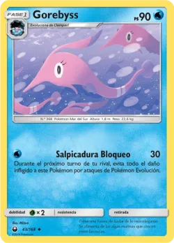 Gorebyss #43/168 · Pokémon