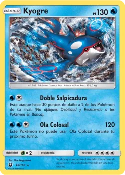 Kyogre #46/168 · Pokémon