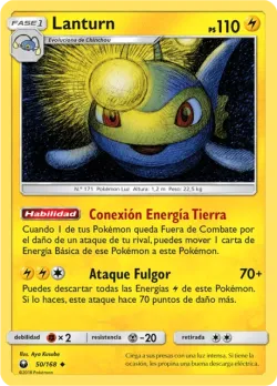 Lanturn #50/168 · Pokémon