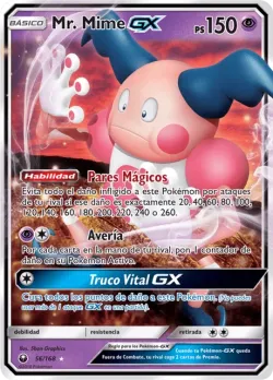 Mr. Mime-GX #56/168 · Pokémon