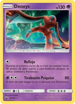 Deoxys #68/168 · Pokémon