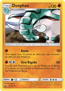 Donphan #73/168 · Pokémon