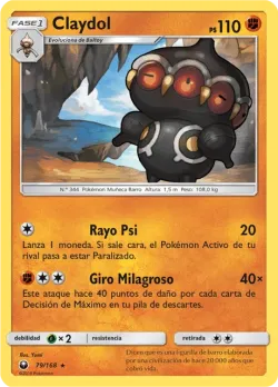 Claydol #79/168 · Pokémon