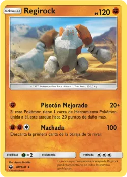 Regirock #80/168 · Pokémon