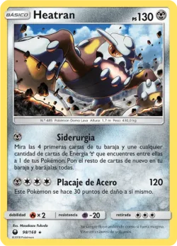 Heatran #98/168 · Pokémon