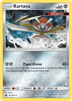 Kartana #101/168 · Pokémon