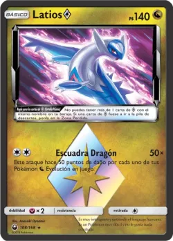 Latios ◇ #108/168 · Pokémon