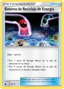 Energy Recycle System #128/168 · Pokémon
