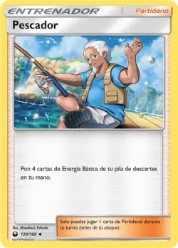 Fisherman #130/168 · Pokémon