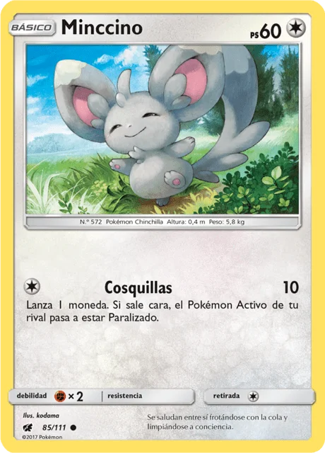 Minccino 「CIN 085」「ES」