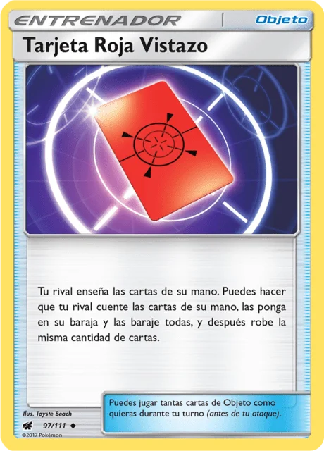 Peeking Red Card 「CIN 097」「ES」