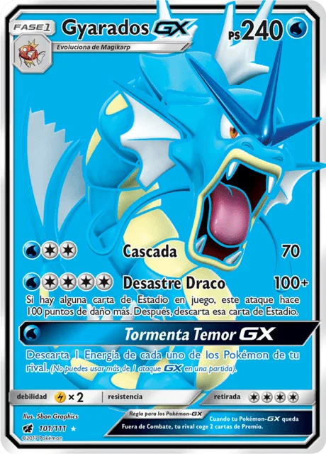 Gyarados-GX 「CIN 101」「ES」
