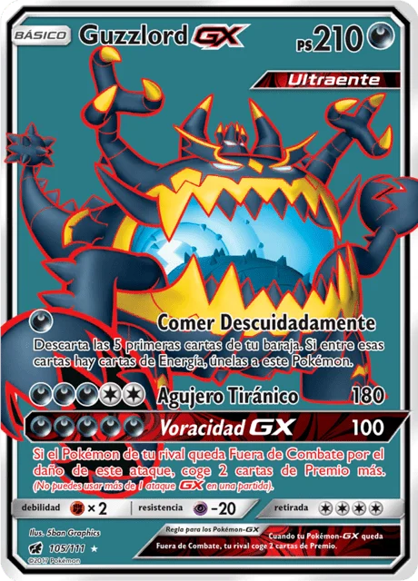 Guzzlord-GX 「CIN 105」「ES」
