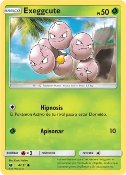 Exeggcute #4/111 · Pokémon