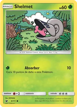 Shelmet #8/111 · Pokémon