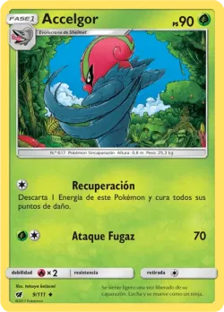 Accelgor #9/111 · Pokémon