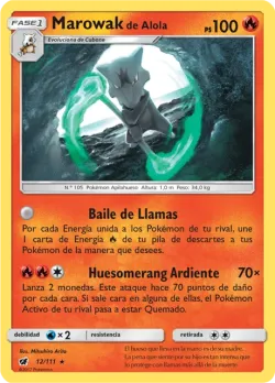 Alolan Marowak #12/111 · Pokémon