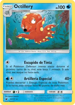 Octillery #23/111 · Pokémon