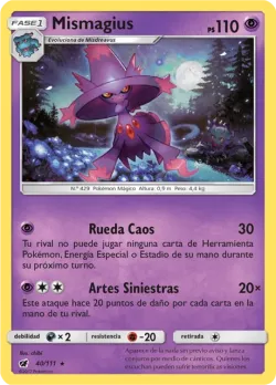 Mismagius #40/111 · Pokémon